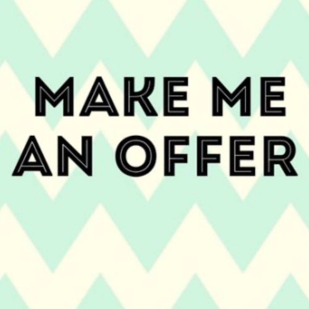 Offers and counter offers welcome!